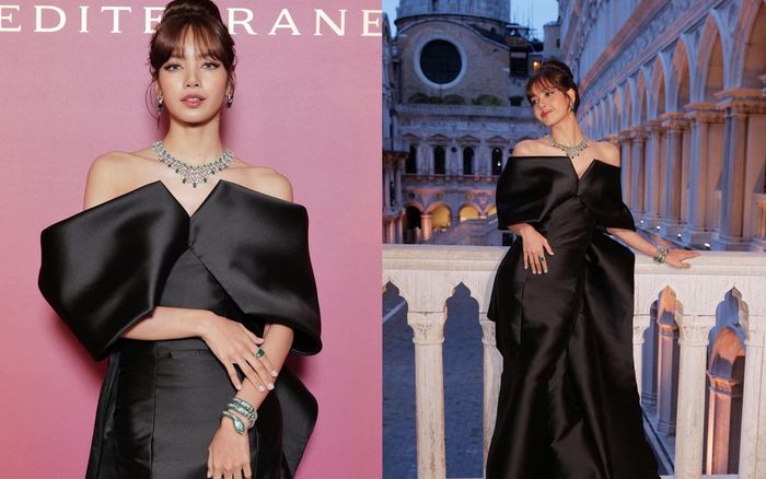 Lisa (BlackPink) thể hiện khí chất sang trọng tại sự kiện ra mắt BST trang sức mới của BVLGARI
