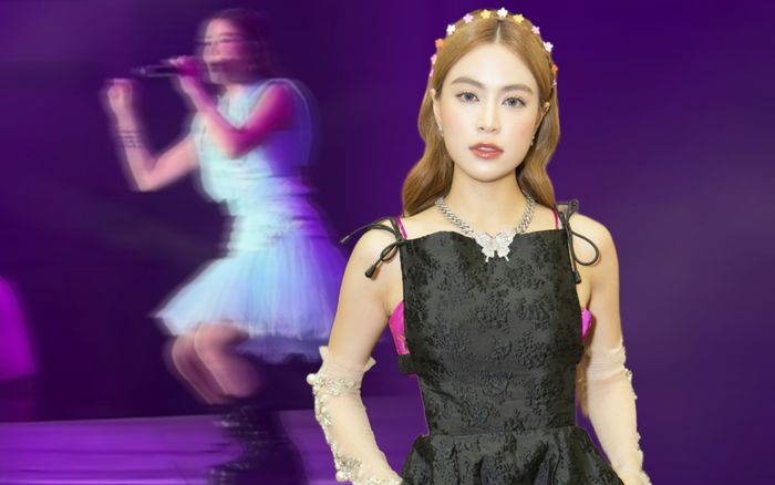 Bị 'quay lén' từ trong cánh gà, giọng hát Hoàng Thùy Linh bị nhận xét: 'Không thật lắm'!