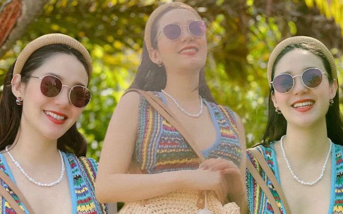 Mang thai 5 tháng như tàng hình, Minh Hằng liên tục khoe visual mẹ bầu 'vạn người mê'