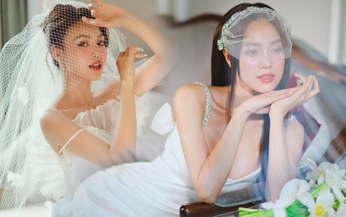 Ninh Dương Lan Ngọc tung rõ nét hình ảnh diện váy cưới, nhan sắc thế nào mà netizen trầm trồ khen ngợi?