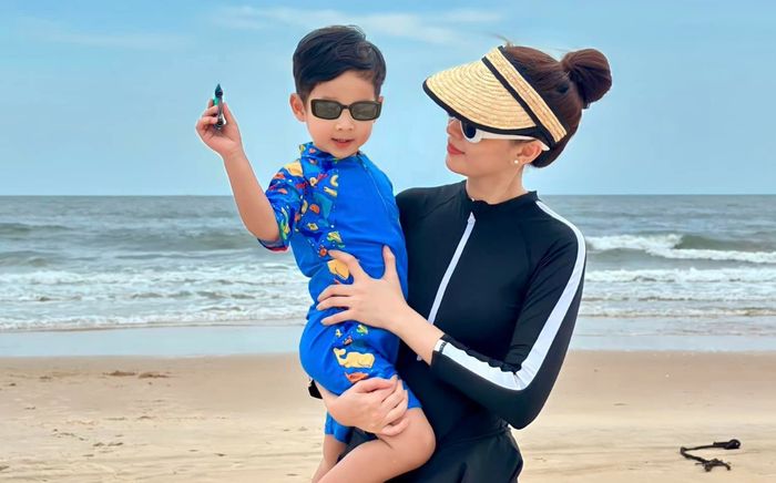 Đặng Thu Thảo khoe ảnh con trai nhân dịp sinh nhật, diện mạo quý tử khiến netizen trầm trồ