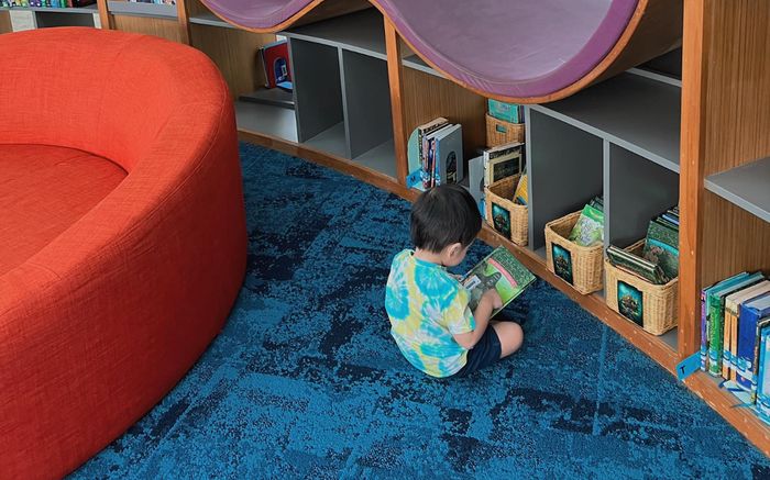 Còn nhỏ tuổi, nhóc tỳ nhà Tăng Thanh Hà đã được mẹ rèn thói quen này mỗi ngày