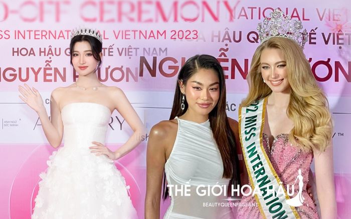 Thảo Nhi Lê bất ngờ có mặt tại buổi trao sash cho Phương Nhi: Hoan hô cho cái bắt tay này