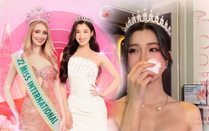 Á hậu Phương Nhi bật khóc khi ba, mẹ và anh trai có mặt tại buổi con gái nhận sash