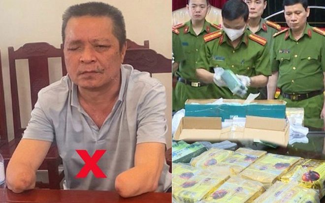 Gã đàn ông cụt 2 tay vẫn nắm quyền điều hành đường dây ma túy 'khủng'