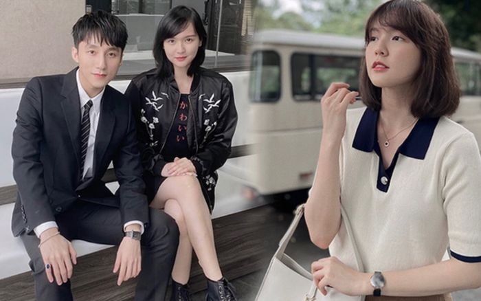 Góc nghiêng thần thánh của Hải Tú như phiên bản nữ của Sơn Tùng, tướng phu thê ngày càng rõ