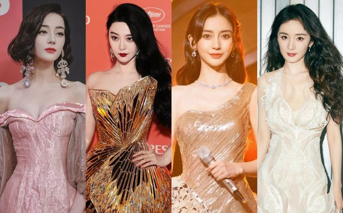 Tứ đại mỹ nhân thảm đỏ của Cbiz: Địch Lệ Nhiệt Ba quá đẹp nhưng vẫn thua đàn chị này