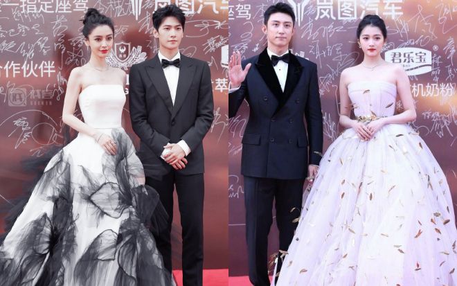 Chương Tử Di lấp lánh ánh kim, Châu Tấn đẹp tựa tiên tử có đánh bại được Angelababy trên thảm đỏ