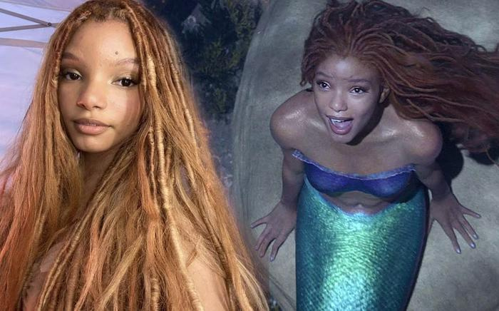 Soi cận mái tóc trị giá 150.000 USD của 'công chúa Disney' - Halle Bailey trong The Little Mermaid