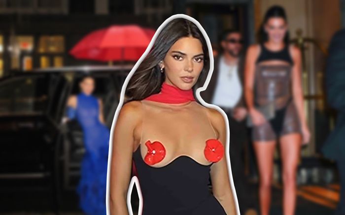 Hết diện đồ xuyên thấu, Kendall Jenner tiếp tục 'gây tranh cãi' khi diễn đồ hở táo bạo trên du thuyền