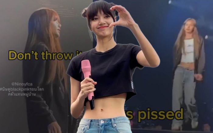 Lisa bị chỉ trích vì từ chối quà fan tặng, tỏ rõ thái độ khó chịu ngay trên sân khấu