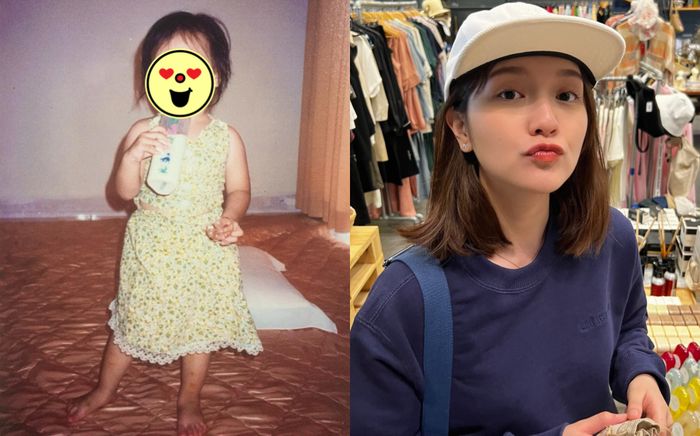 Khoe ảnh ngày bé, Hải Tú nhận 'cơn mưa' lời khen vì visual quá dễ thương