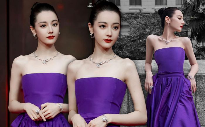 Địch Lệ Nhiệt Ba khiến fans lo lắng với vóc dáng gầy trơ xương tới mức báo động