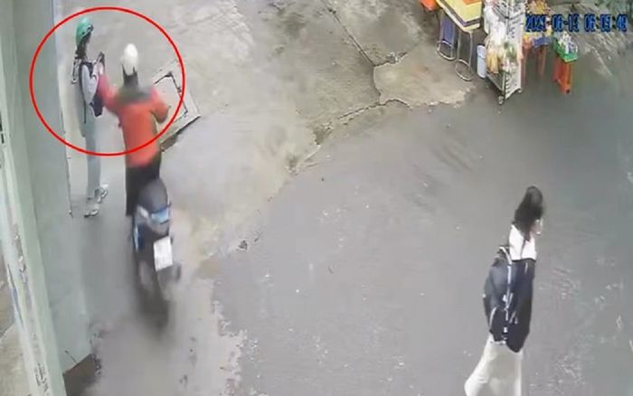 Đã bắt được đối tượng giật điện thoại của nữ sinh viên trước cổng ký túc xá