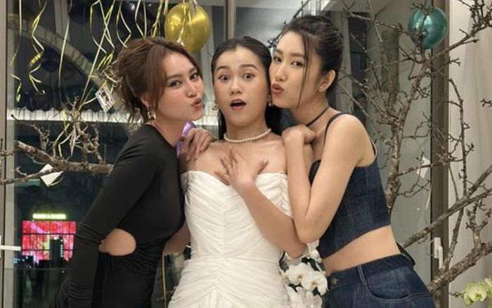 Bộ ba nữ diễn viên Vbiz U40 khi hội tụ: Visual Lan Ngọc bừng sáng, Thuý Ngân lộ thân hình gầy gò