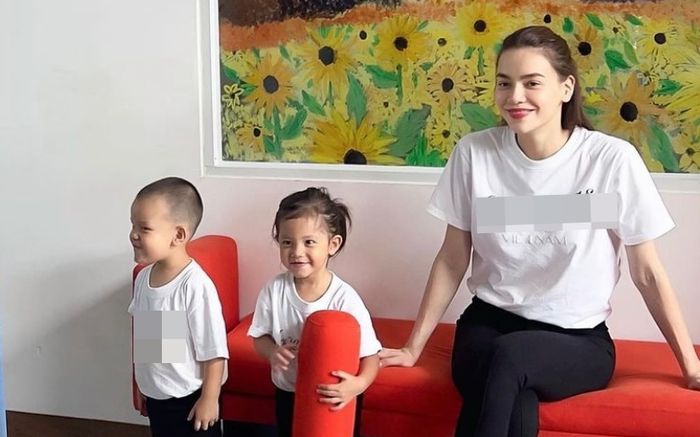 Hai nhóc tỳ Hồ Ngọc Hà theo mẹ đi diễn, quý tử Leon gây chú ý vì chi tiết này