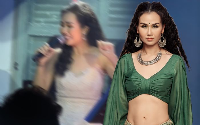 Võ Hạ Trâm hát nhạc 'Nàng tiên cá' trong đêm diễn: Còn gì làm khó được 'dâu Ấn' nữa không?