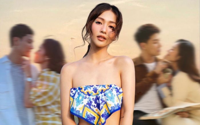 Phản ứng của Khả Ngân ra sao khi được hỏi chuyện yêu diễn viên Thanh Sơn