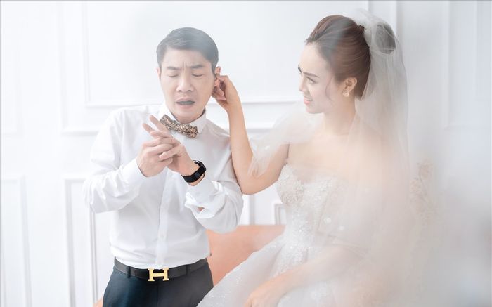 Bà xã NSND Công Lý tiết lộ 2 vợ chồng hay gây lộn, vừa thương, vừa giận ông xã điều này