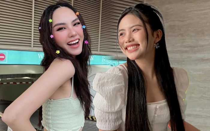 Phương Mỹ Chi nói gì khi dạy nhảy cho Hoa hậu Mai Phương?