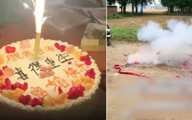 Ly hôn chồng sau 7 năm chung sống, người phụ nữ được bố mẹ đốt pháo, cắt bánh ăn mừng