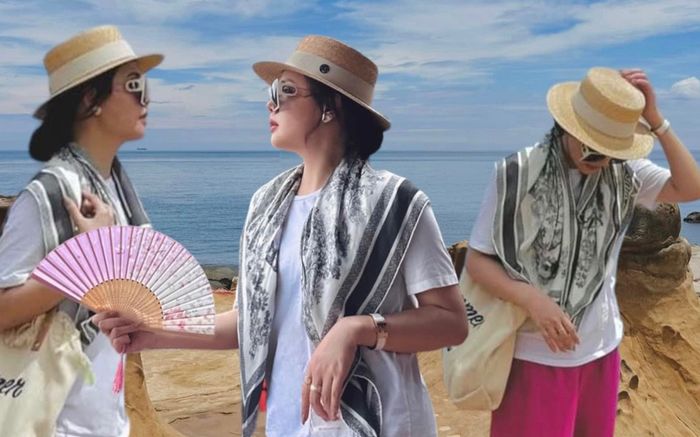 Phanh Lee 'trốn con' đi chơi, nhan sắc dâu hào môn nghìn tỷ ngày càng 'lên hương'