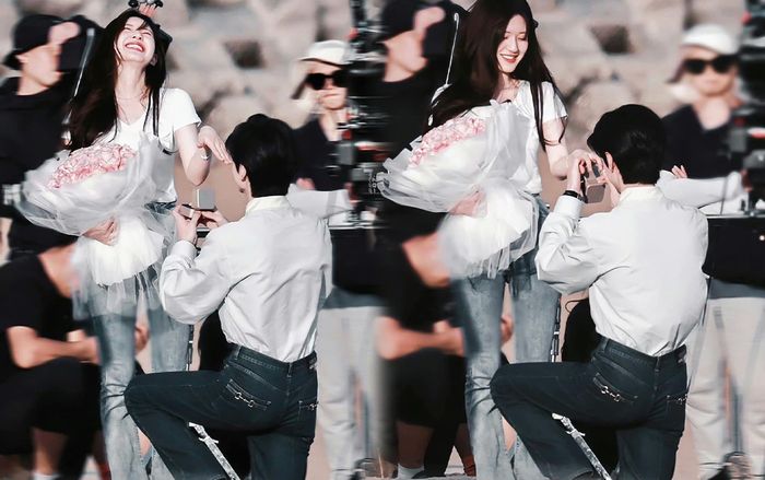 Triệu Lộ Tư hạnh phúc khi được bạn trai mới cầu hôn