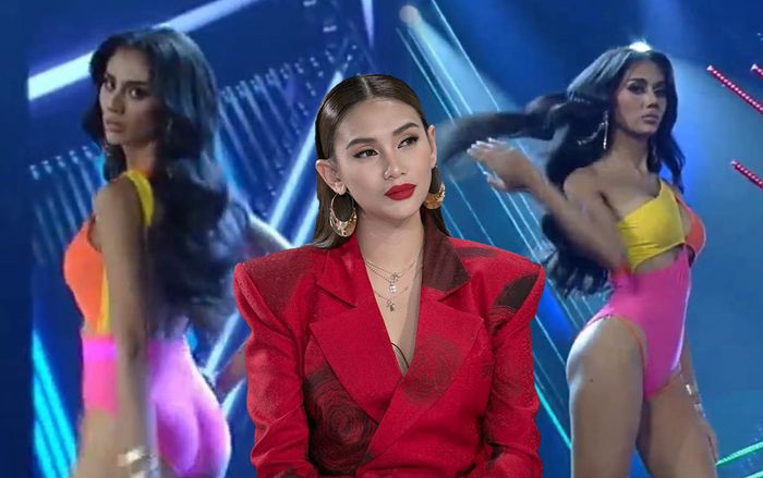 Hết hồn với gương mặt 'sinh đôi' của Võ Hoàng Yến trên sân khấu Hoa hậu Chuyển giới 2023