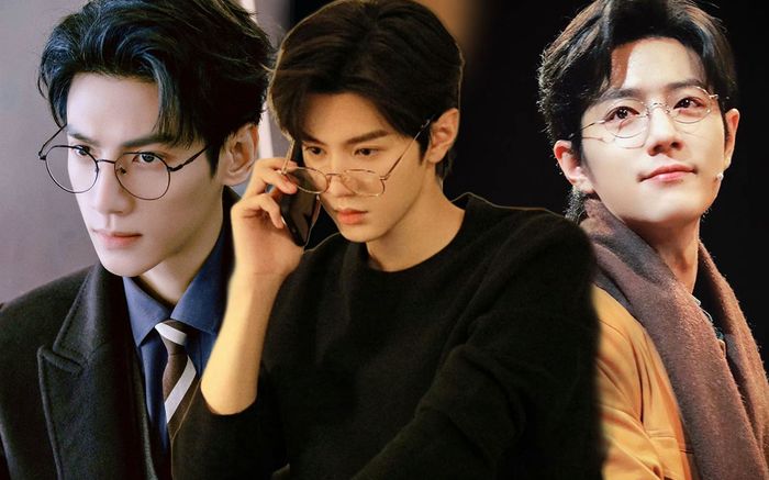 Tạo hình đeo kính của Trần Triết Viễn đẹp ngang ngửa La Vân Hi – Tiêu Chiến