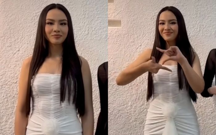 Á hậu Thủy Tiên bị soi dấu hiệu tăng cân sau một năm đăng quang