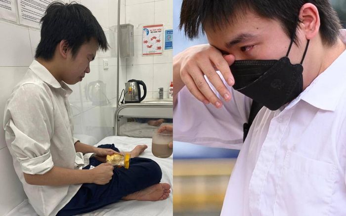 Vụ nam sinh bật khóc vì muộn thi 30 phút: Đến trễ vì ngủ quên, gia cảnh thế nào?