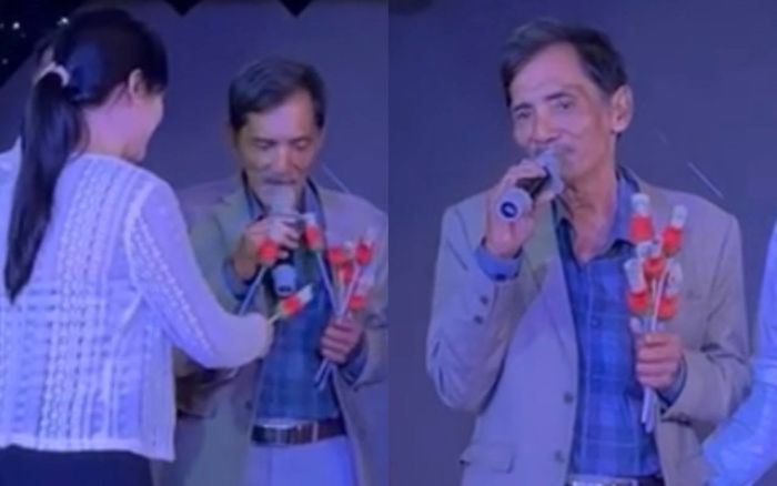 Thương Tín bị MC chương trình lấy sạch tiền của khán giả tặng, số tiền cả triệu đồng