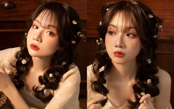 Nhan sắc đẹp tựa nàng thơ của nữ chính bước ra từ show hẹn hò