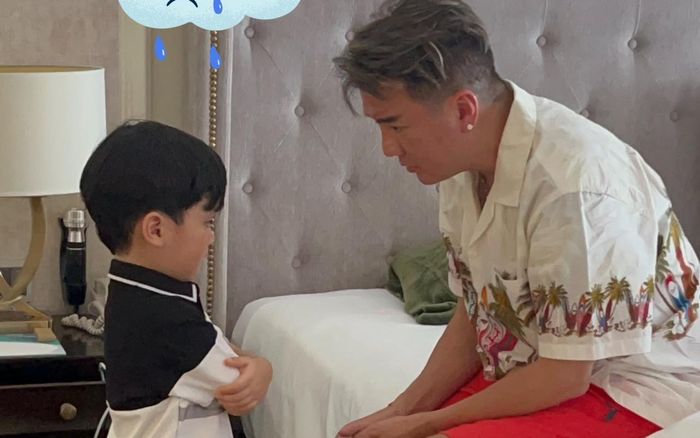 Đàm Vĩnh Hưng rưng rưng, phải kìm lòng khi dạy con