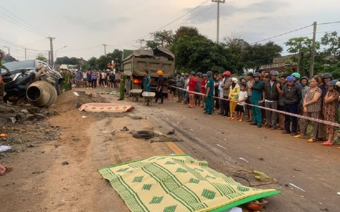 Tai nạn giao thông thảm khốc ở Gia Lai cướp đi 3 sinh mạng cùng một gia đình