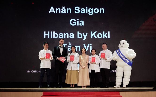 Lần đầu tiên ở Việt Nam có 4 nhà hàng được gắn sao Michelin