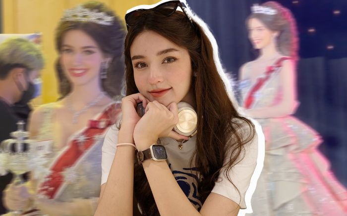 Á hậu Thái Lan 2023 gây sốt với khoảnh khắc khoe visual 'đỉnh của chóp', fan xem xong chỉ muốn đổ gục