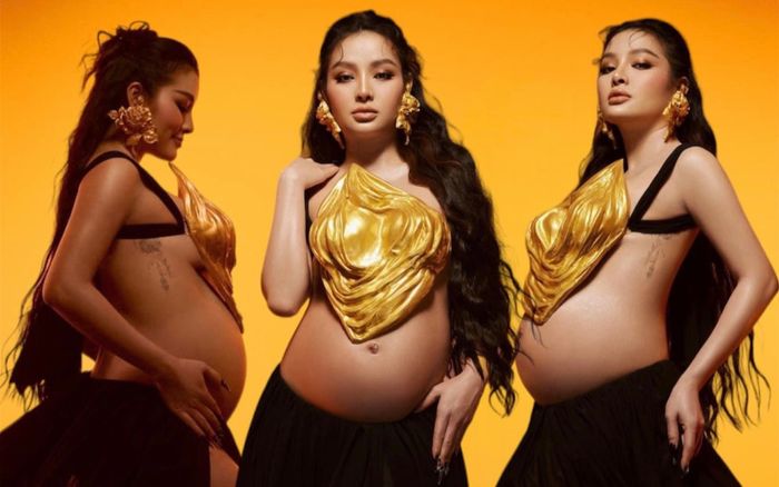 Sắp lâm bồn, Phương Trinh Jolie liên tục khiến fan u mê bởi shoot hình không thể 'cháy' hơn