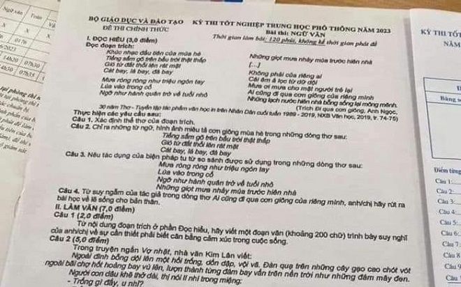 Công an tỉnh Cao Bằng thông tin vụ lộ đề thi tốt nghiệp THPT môn Văn