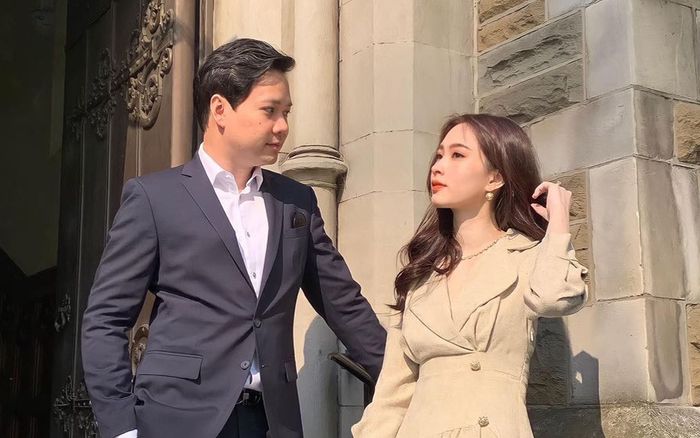 Đặng Thu Thảo tung ảnh tình tứ cùng chồng ở trời Tây, ngọt ngào như vợ chồng son