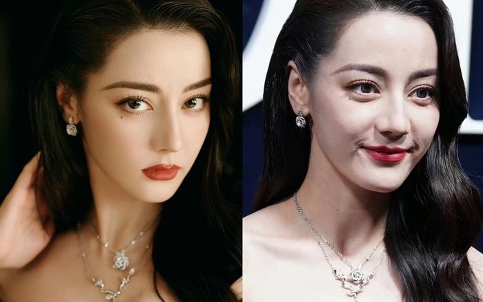 Địch Lệ Nhiệt Ba lộ nguyên hình khi thiếu photoshop: Không xứng danh mỹ nhân