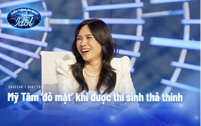 Mỹ Tâm 'thị phạm' điệu nhảy tango, ngượng ngùng khi được thí sinh thả thính