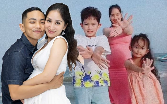 Khánh Thi khoe vũ đạo cùng 2 con trên biển, Phan Hiển giữ vai trò đặc biệt