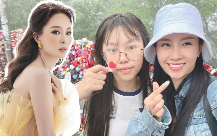 Bất ngờ trước nhan sắc U40 của Hoa hậu Biển 2006 bị nhầm là chị em với con gái