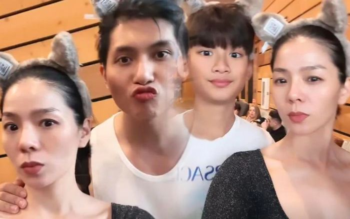 Lâm Bảo Châu bung xoã, bất chấp hình tượng lịch lãm khi du lịch cùng Lệ Quyên