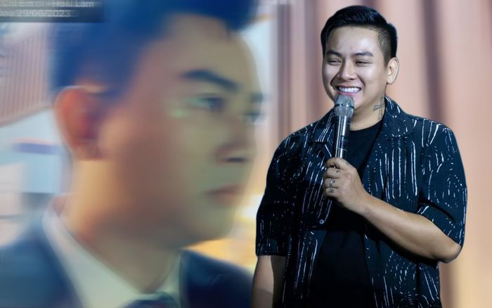 Hoài Lâm bị quay cận mặt từ trong 'cánh gà', nhan sắc có khiến fan thất vọng?