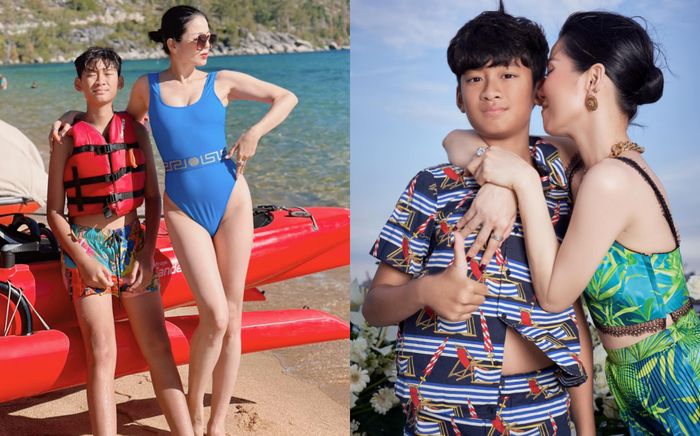 Lệ Quyên diện trang phục 'chanh sả', nhan sắc thế nào qua ống kính của quý tử?