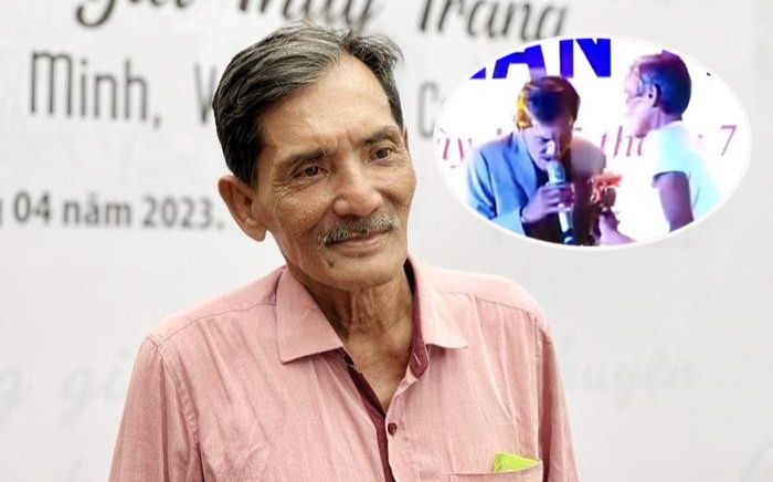 Sau ồn ào, nghệ sĩ Thương Tín tiếp tục được tặng hoa tiền, thái độ gây chú ý