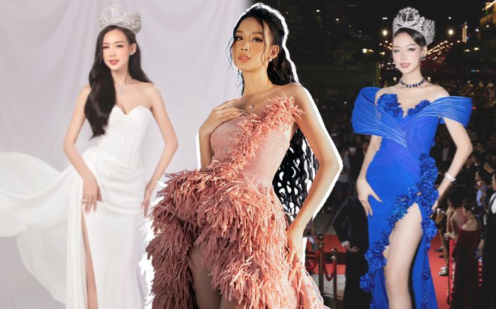 Choáng trước loạt váy 'khủng' của Bảo Ngọc: Mai Phương thông cảm giùm nha!