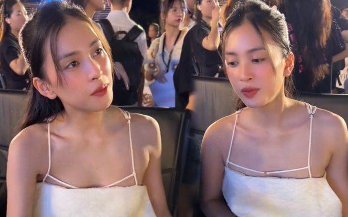 Hoa hậu Tiểu Vy để mặt mộc ngồi chấm thi, nhan sắc 'nghìn năm có một' là thật?